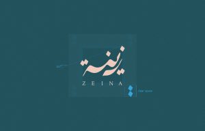 zeina logo with clear space instructions